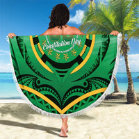 Cook Islands Constitution Day Beach Blanket 60th Anniversary - Polynesian Pride