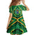 Cook Islands Constitution Day Family Matching Off Shoulder Maxi Dress and Hawaiian Shirt 60th Anniversary - Polynesian Pride