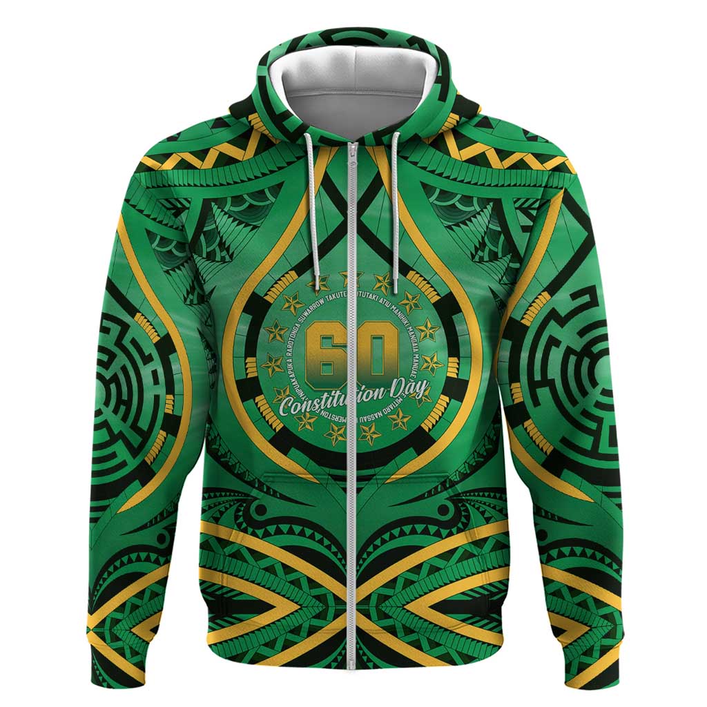 Cook Islands Constitution Day Hoodie 60th Anniversary - Polynesian Pride