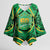 Cook Islands Constitution Day Kimono Sleeve Blouse 60th Anniversary - Polynesian Pride
