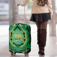 Cook Islands Constitution Day Luggage Cover 60th Anniversary - Polynesian Pride