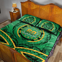 Cook Islands Constitution Day Quilt Bed Set 60th Anniversary - Polynesian Pride
