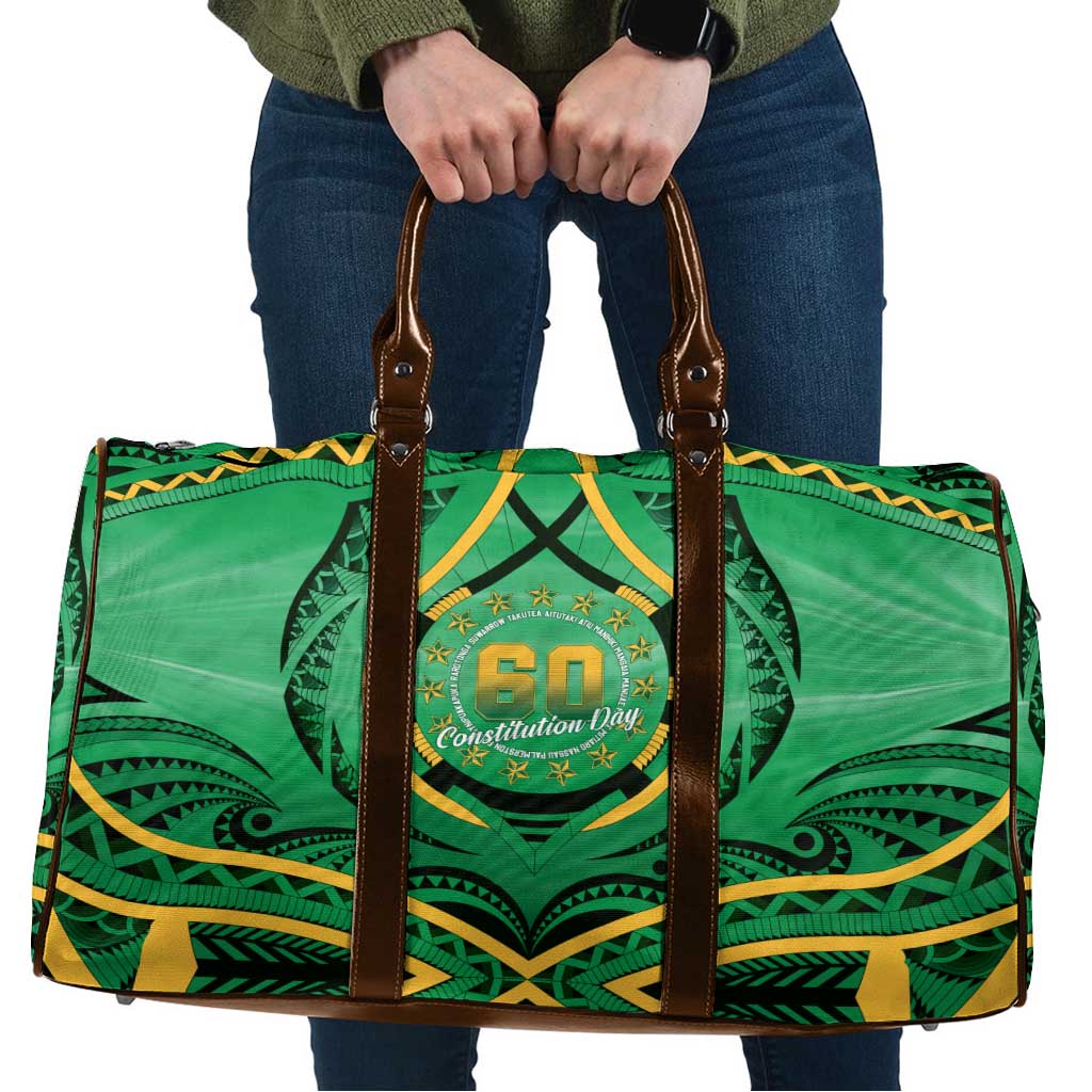 Cook Islands Constitution Day Travel Bag 60th Anniversary - Polynesian Pride