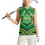 Cook Islands Constitution Day Women Sleeveless Polo Shirt 60th Anniversary - Polynesian Pride