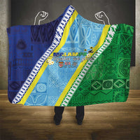 Love Malampa Fiji Day Hooded Blanket Together We Grow