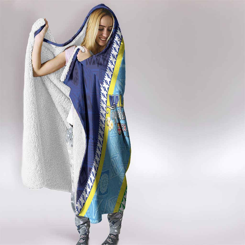 Love Malampa Fiji Day Hooded Blanket Together We Grow