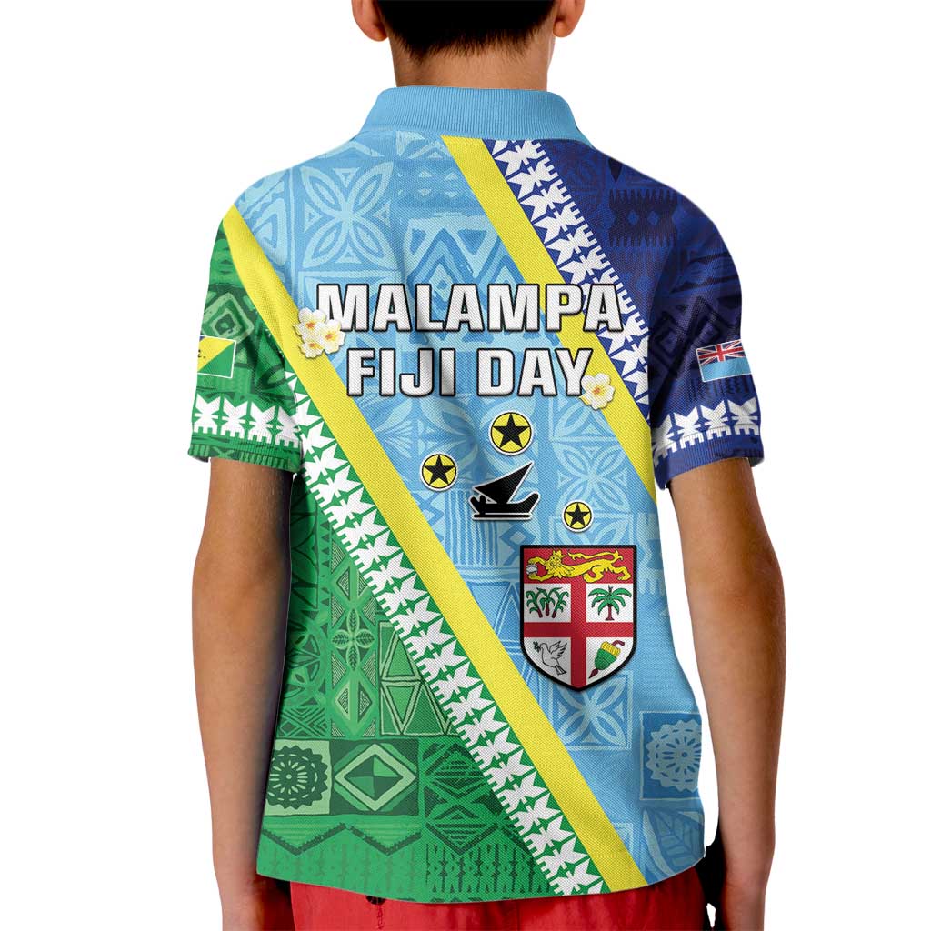 Love Malampa Fiji Day Kid Polo Shirt Together We Grow