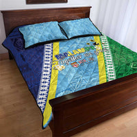 Love Malampa Fiji Day Quilt Bed Set Together We Grow