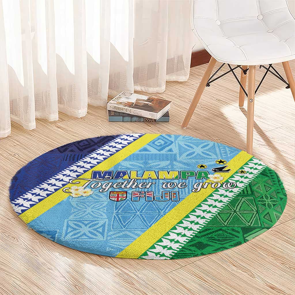 Love Malampa Fiji Day Round Carpet Together We Grow