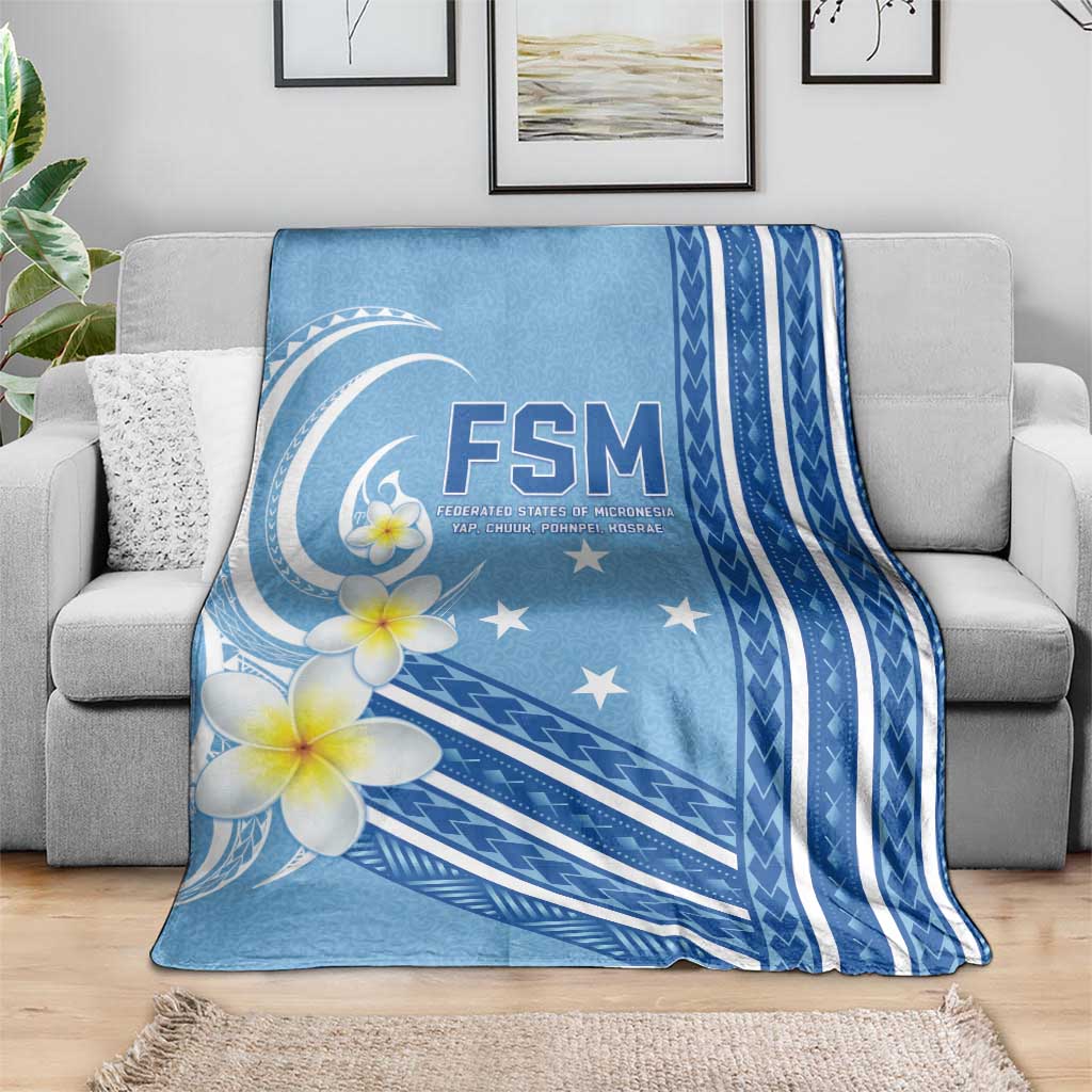 Federated States of Micronesia Blanket Happy 38th Independence Anniversary LT05 - Polynesian Pride