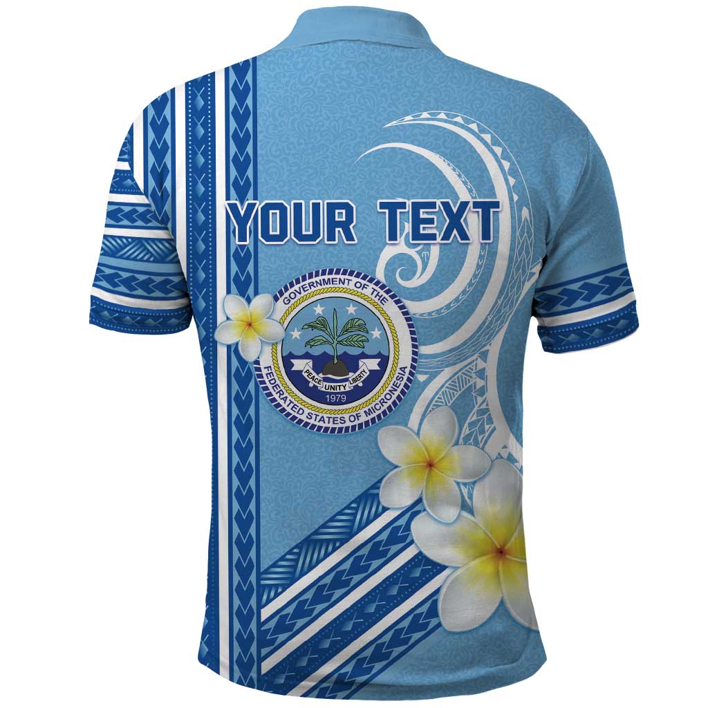 Personalised Federated States of Micronesia Polo Shirt Happy 38th Independence Anniversary