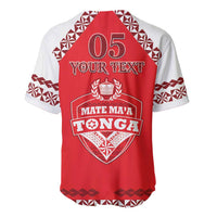 Custom Tonga Mate Maa Rugby Baseball Jersey Go Champions