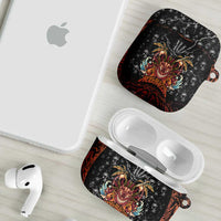 Aloha Halloween AirPods Case Horror Tiki Heavy Metal Style - Polynesian Pride