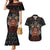 Aloha Halloween Couples Matching Mermaid Dress and Hawaiian Shirt Horror Tiki Heavy Metal Style - Polynesian Pride