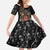 Aloha Halloween Family Matching Off Shoulder Maxi Dress and Hawaiian Shirt Horror Tiki Heavy Metal Style - Polynesian Pride