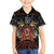 Aloha Halloween Family Matching Off Shoulder Maxi Dress and Hawaiian Shirt Horror Tiki Heavy Metal Style - Polynesian Pride