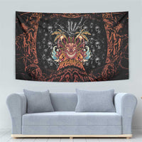 Aloha Halloween Tapestry Horror Tiki Heavy Metal Style LT05 - Polynesian Pride