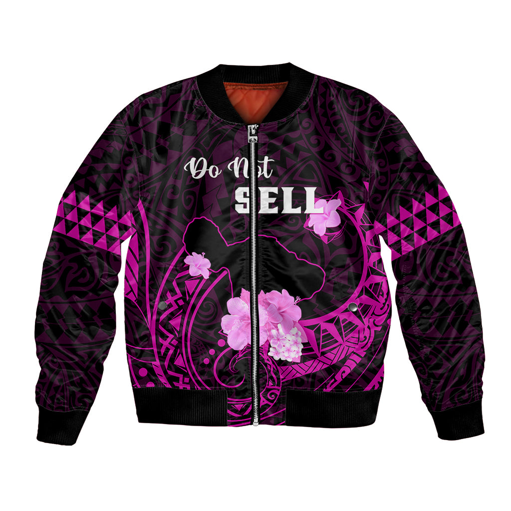 Hawaii Strong Maui Bomber Jacket Lahaina Is Not For Sale LT05 Unisex Pink - Polynesian Pride