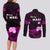 Hawaii Strong Maui Couples Matching Long Sleeve Bodycon Dress and Long Sleeve Button Shirt Lahaina Is Not For Sale LT05 - Polynesian Pride
