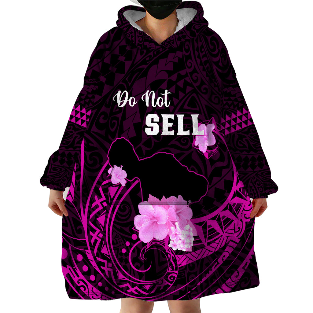 Hawaii Strong Maui Wearable Blanket Hoodie Lahaina Is Not For Sale LT05 - Polynesian Pride