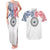 Samoa Black Saturday Couples Matching Tank Maxi Dress and Hawaiian Shirt Polynesian Tribal Simple Style LT05 White - Polynesian Pride