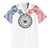 Samoa Black Saturday Family Matching Tank Maxi Dress and Hawaiian Shirt Polynesian Tribal Simple Style LT05 Dad's Shirt - Short Sleeve White - Polynesian Pride