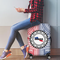 Samoa Black Saturday Luggage Cover Polynesian Tribal Simple Style LT05 - Polynesian Pride