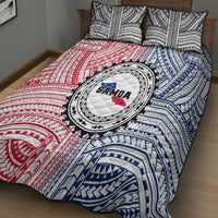 Samoa Black Saturday Quilt Bed Set Polynesian Tribal Simple Style LT05 - Polynesian Pride