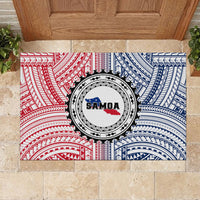 Samoa Black Saturday Rubber Doormat Polynesian Tribal Simple Style LT05 - Polynesian Pride