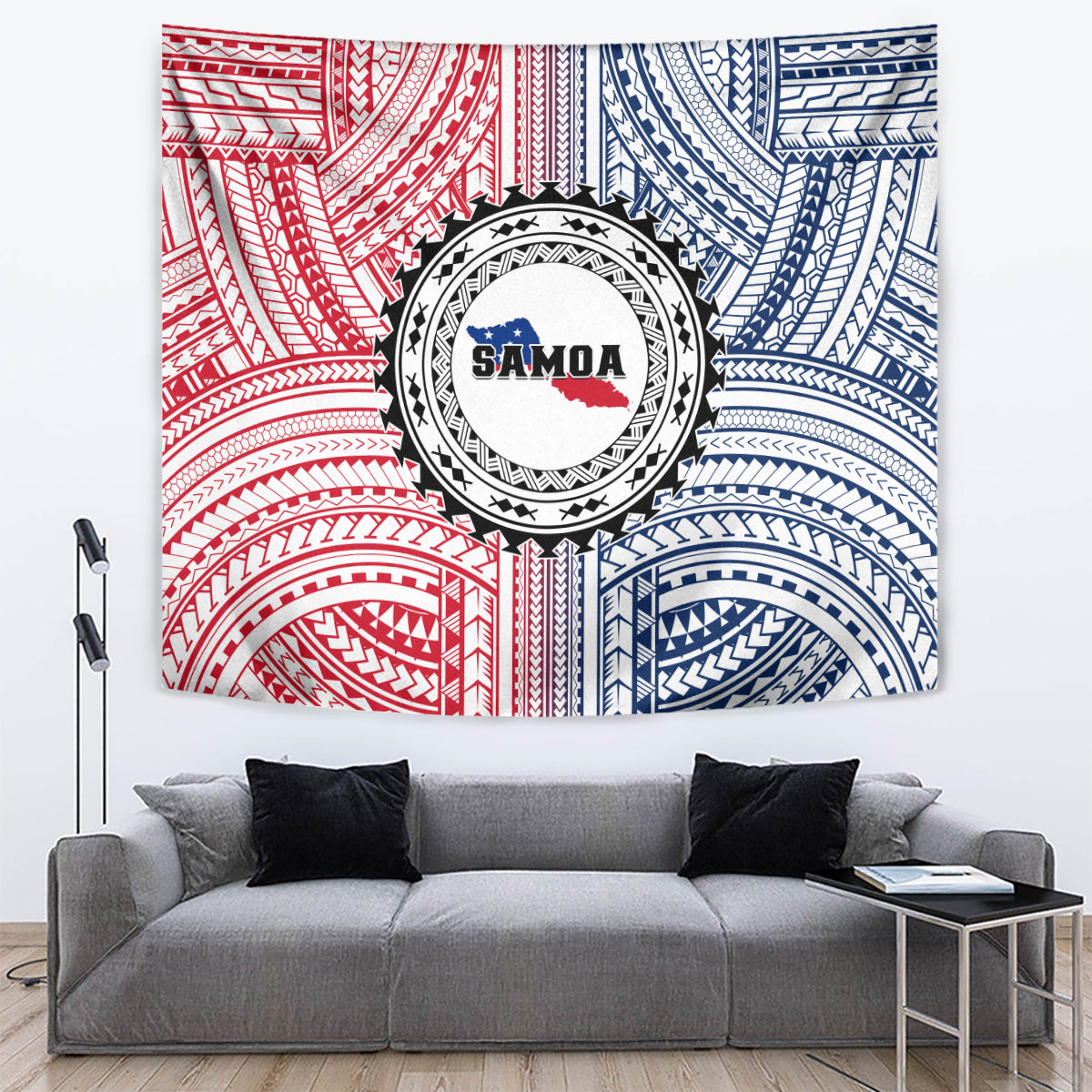 Samoa Black Saturday Tapestry Polynesian Tribal Simple Style LT05 - Polynesian Pride