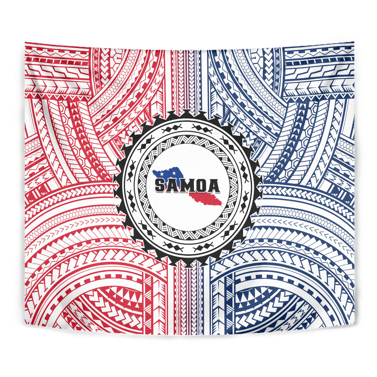 Samoa Black Saturday Tapestry Polynesian Tribal Simple Style LT05 - Polynesian Pride