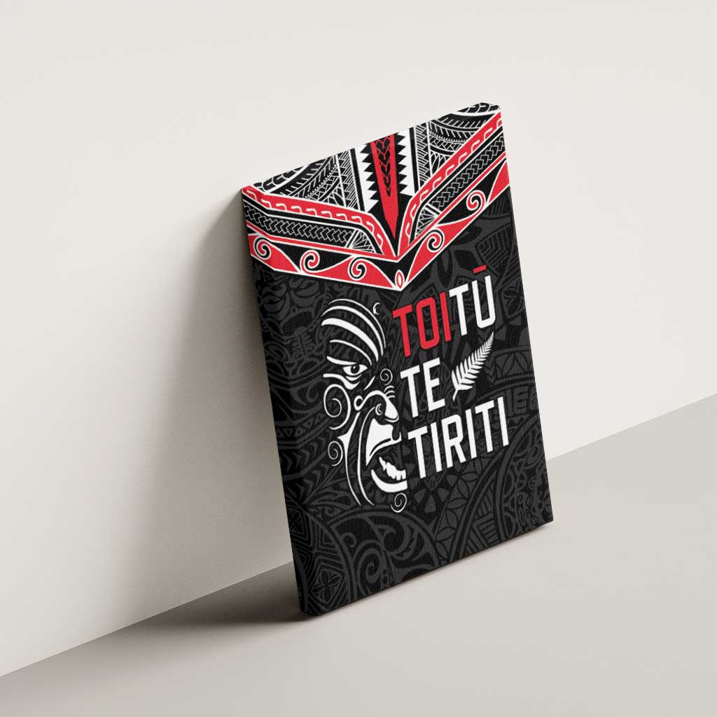 Aotearoa Toitu Te Tiriti Canvas Wall Art New Zealand Honour The Treaty