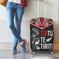 Aotearoa Toitu Te Tiriti Luggage Cover New Zealand Honour The Treaty