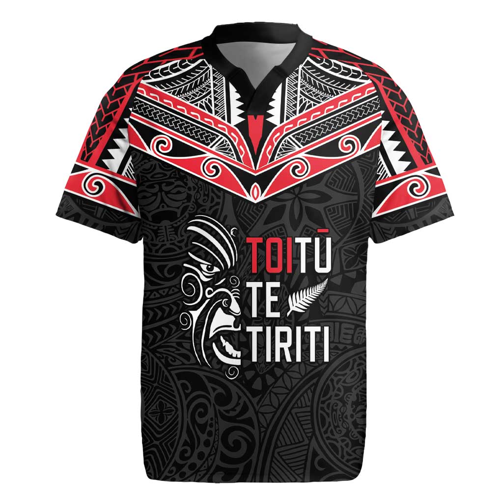 Aotearoa Toitu Te Tiriti Rugby Jersey New Zealand Honour The Treaty