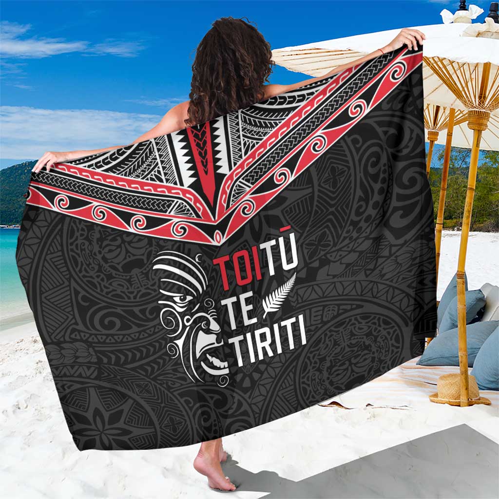 Aotearoa Toitu Te Tiriti Sarong New Zealand Honour The Treaty