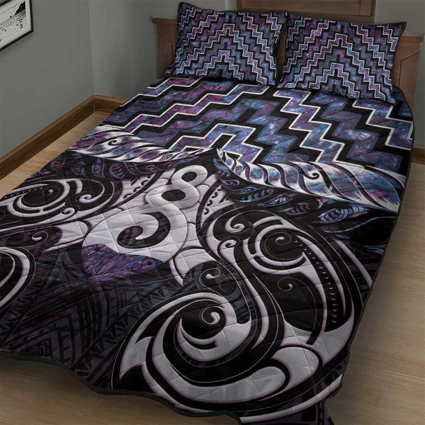 New Zealand And Fiji Bedding Set Together - Paua Shell LT8 main image 0
