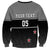 Custom New Zealand Cricket Sweatshirt Black Cap Unbeatable