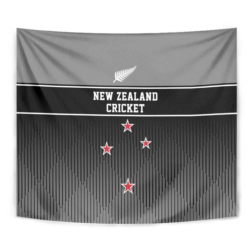 New Zealand Cricket Tapestry Black Cap Unbeatable
