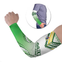 Custom Cook Islands Avaiki Rugby Arm Sleeves Go Champions - Polynesian Pride