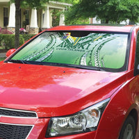 Cook Islands Avaiki Rugby Auto Sun Shade Go Champions - Polynesian Pride