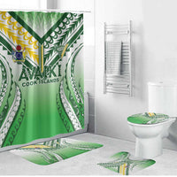 Cook Islands Avaiki Rugby Bathroom Set Go Champions - Polynesian Pride