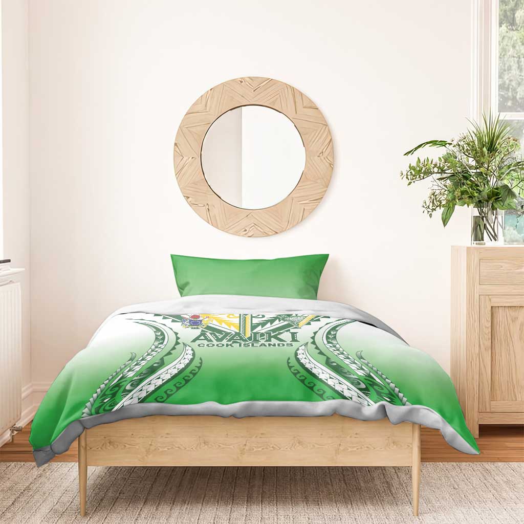 Cook Islands Avaiki Rugby Bedding Set Go Champions - Polynesian Pride