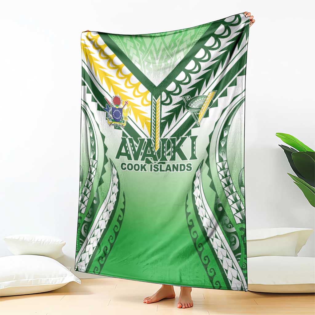 Cook Islands Avaiki Rugby Blanket Go Champions - Polynesian Pride