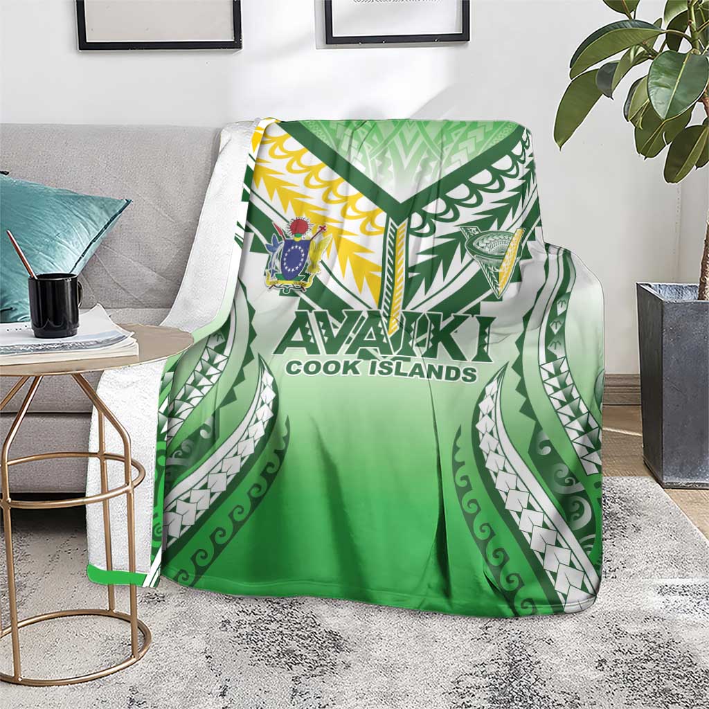 Cook Islands Avaiki Rugby Blanket Go Champions - Polynesian Pride