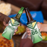 Custom Cook Islands Avaiki Rugby 4 in 1 Can Cooler Tumbler Go Champions - Polynesian Pride