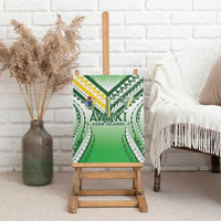 Cook Islands Avaiki Rugby Canvas Wall Art Go Champions - Polynesian Pride