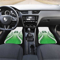 Custom Cook Islands Avaiki Rugby Car Mats Go Champions - Polynesian Pride