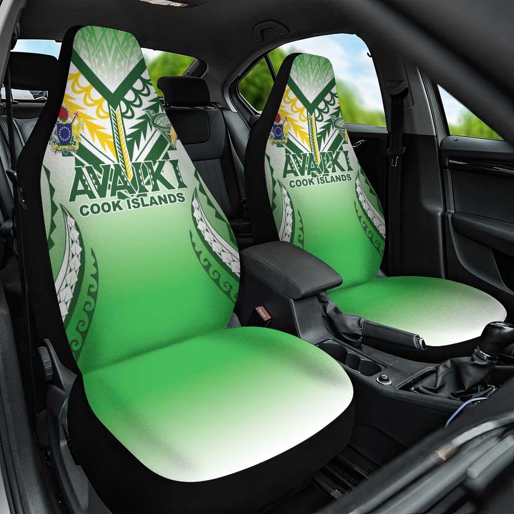 Cook Islands Avaiki Rugby Car Seat Cover Go Champions - Polynesian Pride