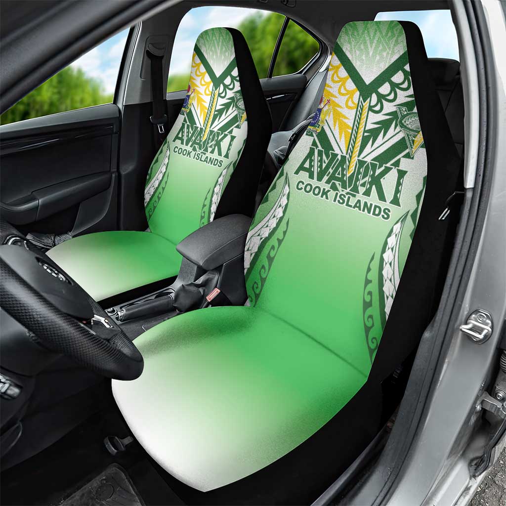 Cook Islands Avaiki Rugby Car Seat Cover Go Champions - Polynesian Pride