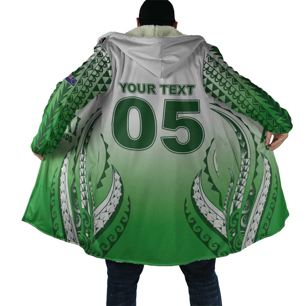 Custom Cook Islands Avaiki Rugby Cloak Go Champions - Polynesian Pride